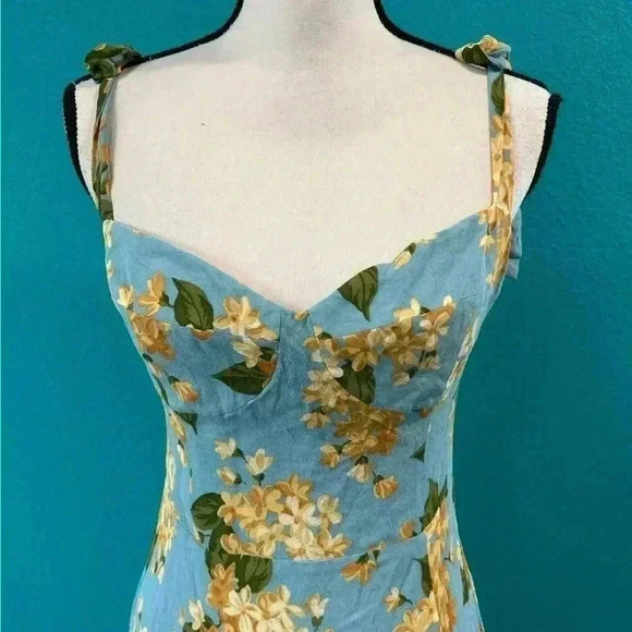 Reformation niara Carmela dress in size 10 - Picture 4 of 12